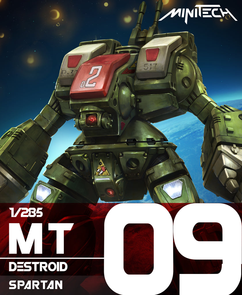 MT09 1/285 Robotech Macross Destroid Spartan – KIDS LOGIC ONLINE STORE