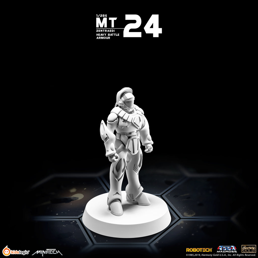 MT24 1/285 Robotech Macross Zentraedi Heavy Battle Armor (Set of 3