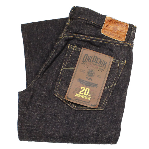 鬼デニム20Th Anniversary weft-MOCAジーンズ