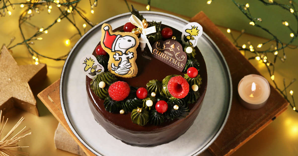 毎年恒例のスヌーピーケーキ♡今年はチョコレート 『PEANUTS Cafe』で
