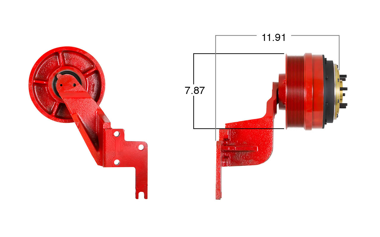 Cummins Fan Clutch (99187) | Replacement for: 989187, 3565224c92