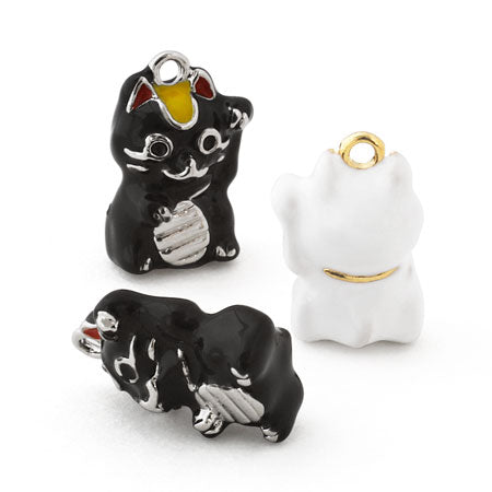 チャーム 和風 まねき猫 白/G – 貴和製作所オンラインストア