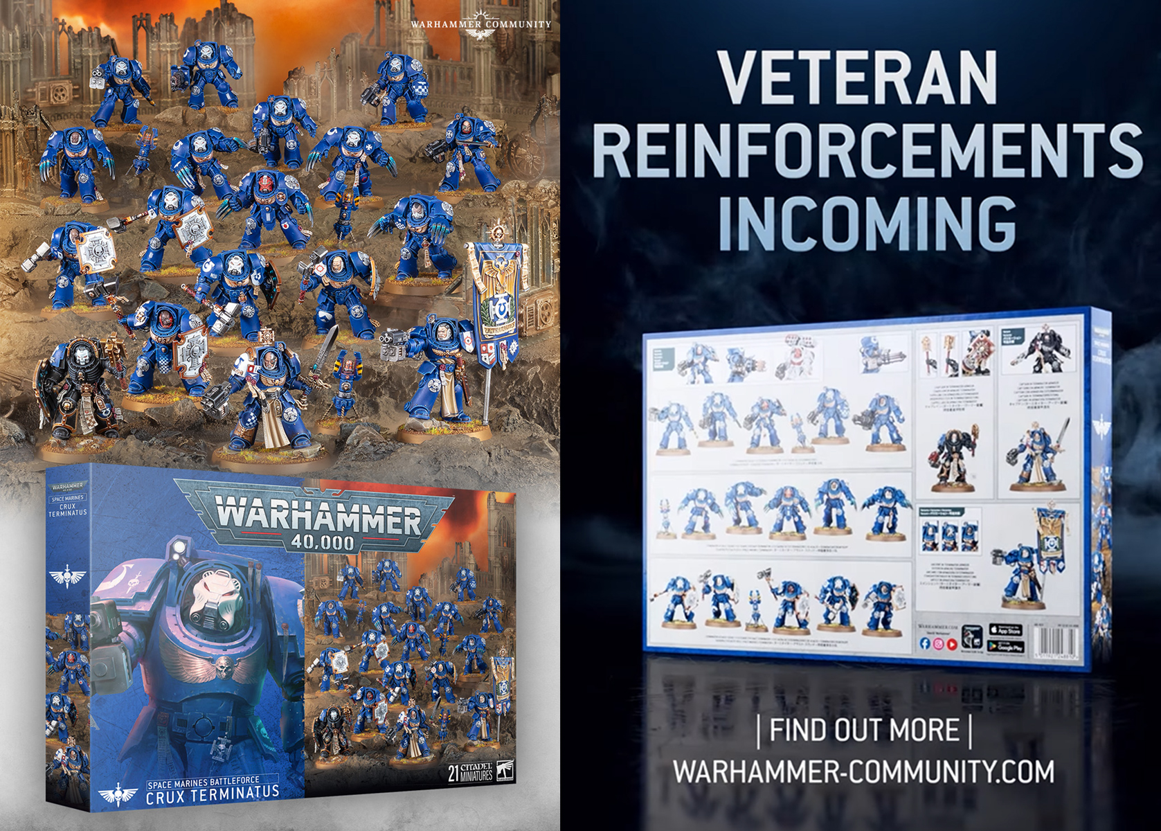 Revealed new Terminator Battleforce: Crux Terminatus 🎲 Komanders