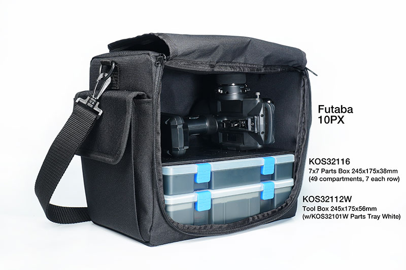 KOS32218 1/16, 1/18 Mini Car & 1/24 Mini-Z Car Bag & Multi