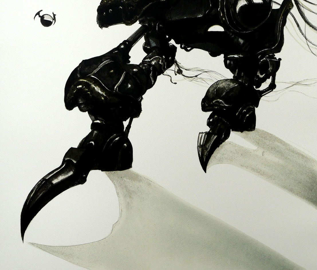 天野喜孝「アーマー（FF6 魔導アーマー ティナ）」リトグラフ 絵画買取