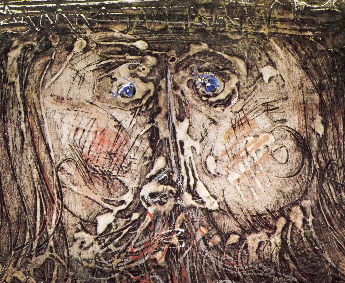 増田誠「闘牛」リトグラフ 絵画買取・販売の小竹美術