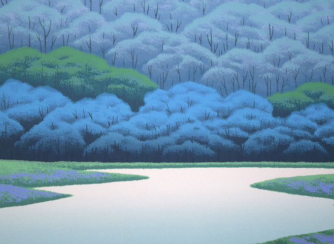 蒼森の水辺 絵画買取・販売の小竹美術