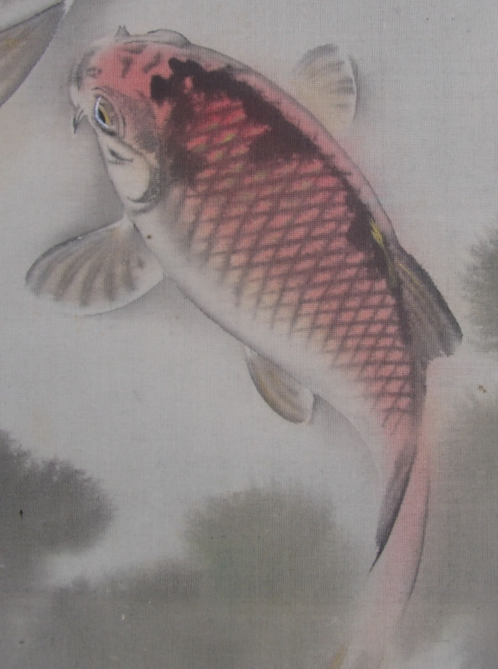 群鯉｜新・古美術 高美堂（こうびどう）｜掛軸販売・通販・買取｜骨董