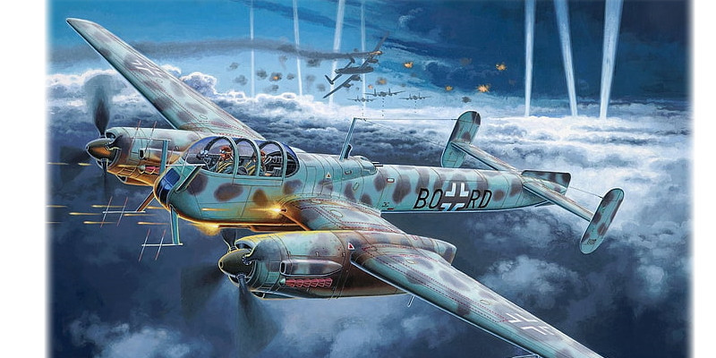 BWドイツ軍/連邦軍＊1957年制定＊低空飛行戦闘機撃破章GOLD