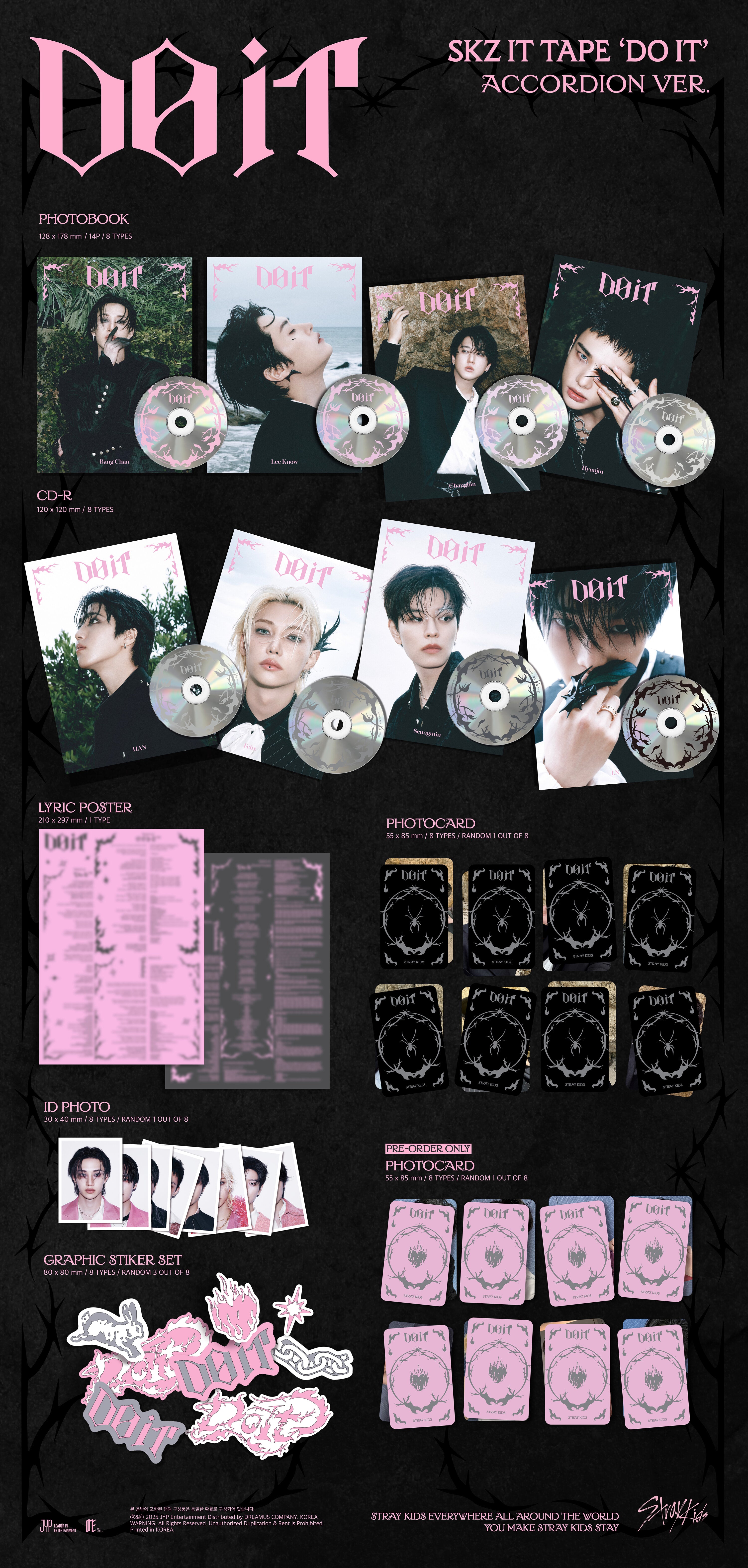 Stray Kids - SKZ IT TAPE 'DO IT' (Accordion Ver.) – K Stars