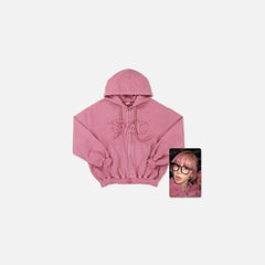 aespa - Pink Hoodie Zip-Up Set [2025 aespa Live Tour 'SYNK