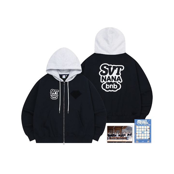 SEVENTEEN - Zip-Up Hoodie [NANA bnb with SEVENTEEN Official MD