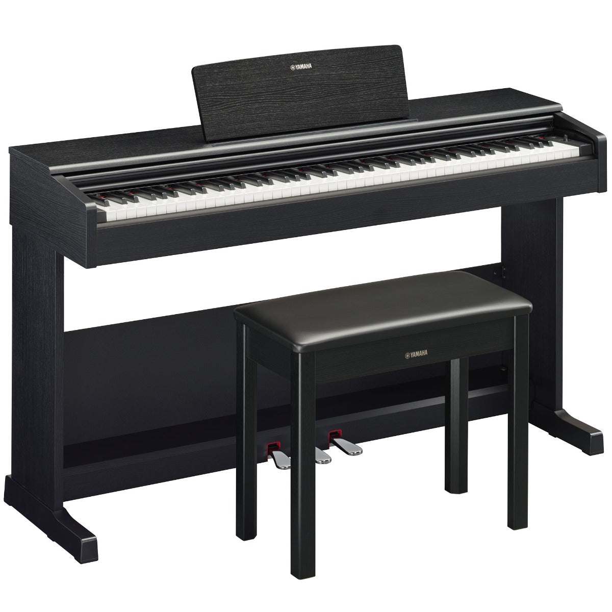 Yamaha Arius YDP-105 Digital Piano - Black COMPLETE HOME BUNDLE