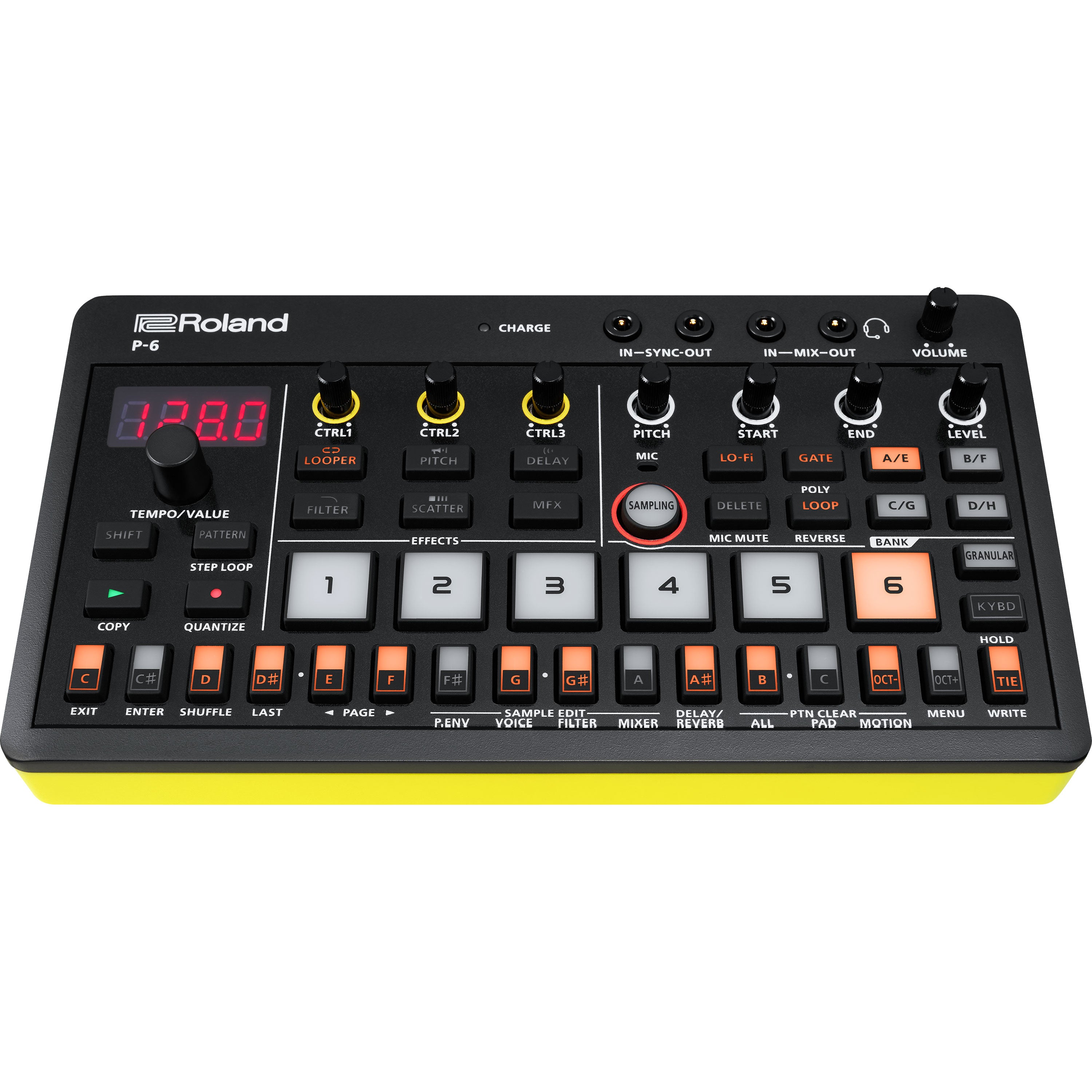 Roland Aira Compact P-6 Creative Sampler POWER & CABLE KIT – Kraft