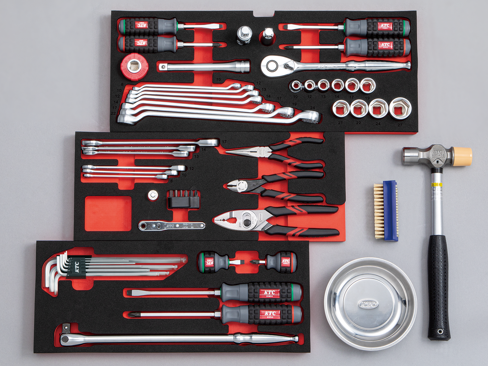 2022SKセール限定品】12.7sq.工具セット（チェスト）［60点］ | KTC