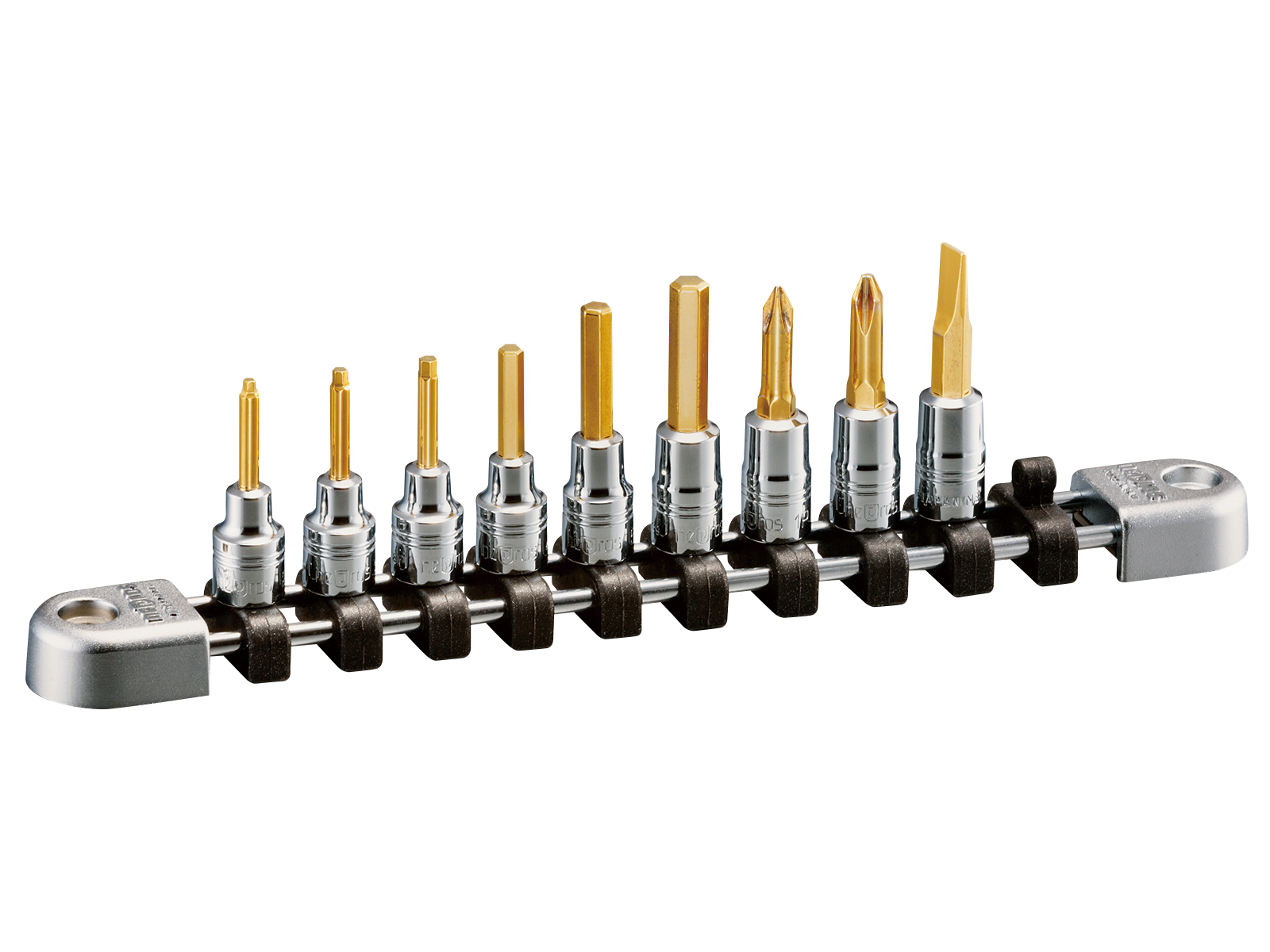ネプロス6.3sq.ヘキサゴンビットソケットセット[9コ組] | KTCツール