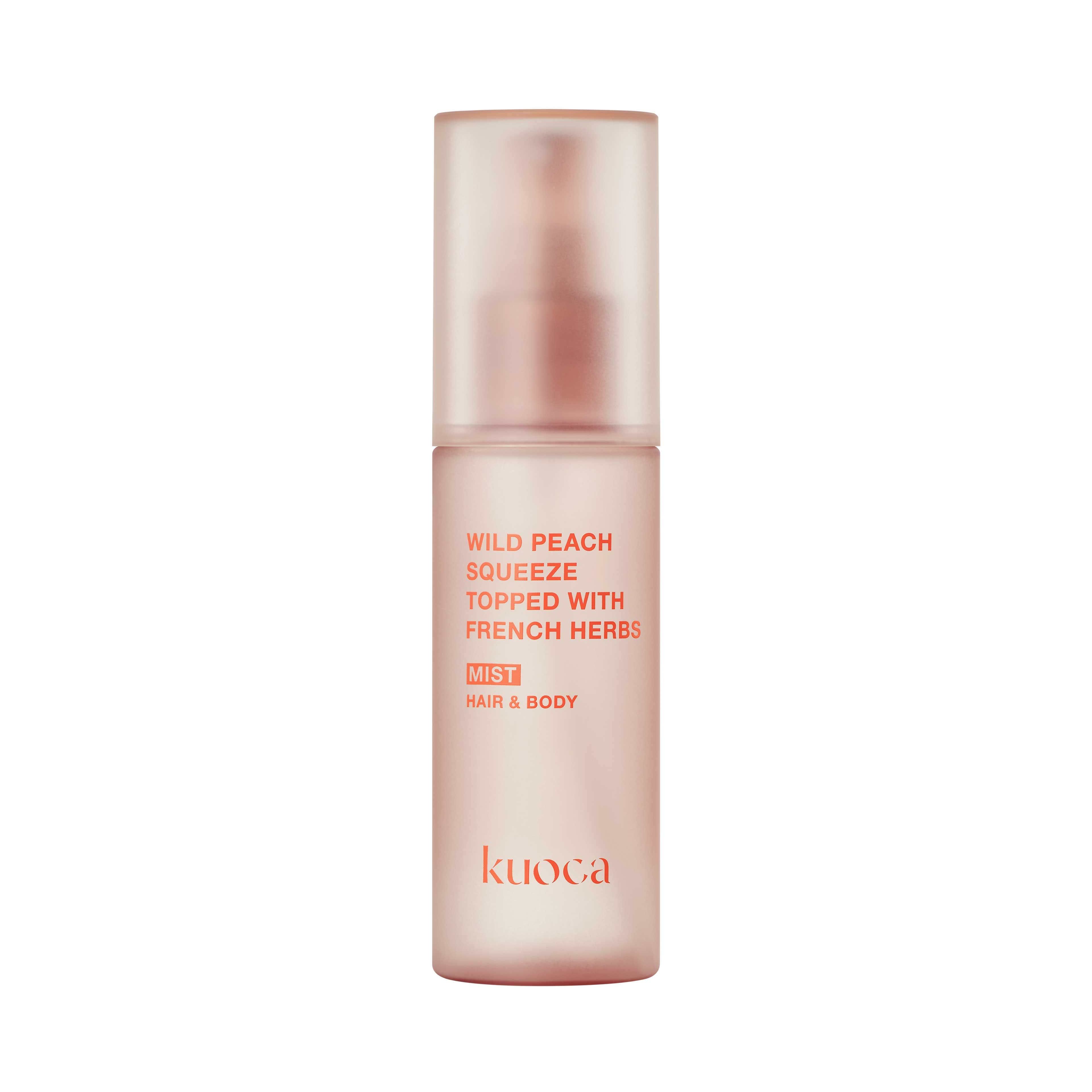 WILD PEACH FRAGRANCE MIST | kuoca(クオカ) 日本公式オンラインストア