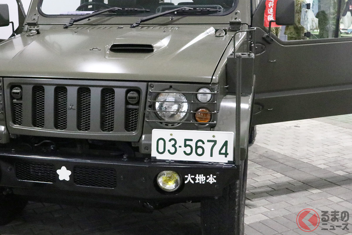 迫力がスゴい!? 自衛隊の「万能4WD車」 ベースは「ジープ」と