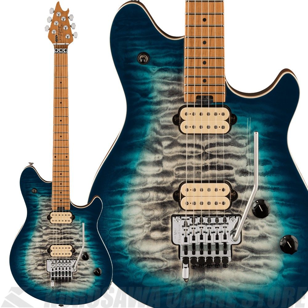 WOLFGANG SPECIAL QM BAKED MAPLE FINGERBOARD INDIGO BURST