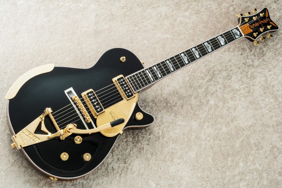G6134TG FSR Penguin with String-Thru Bigsby -Black- | 【クロサワ