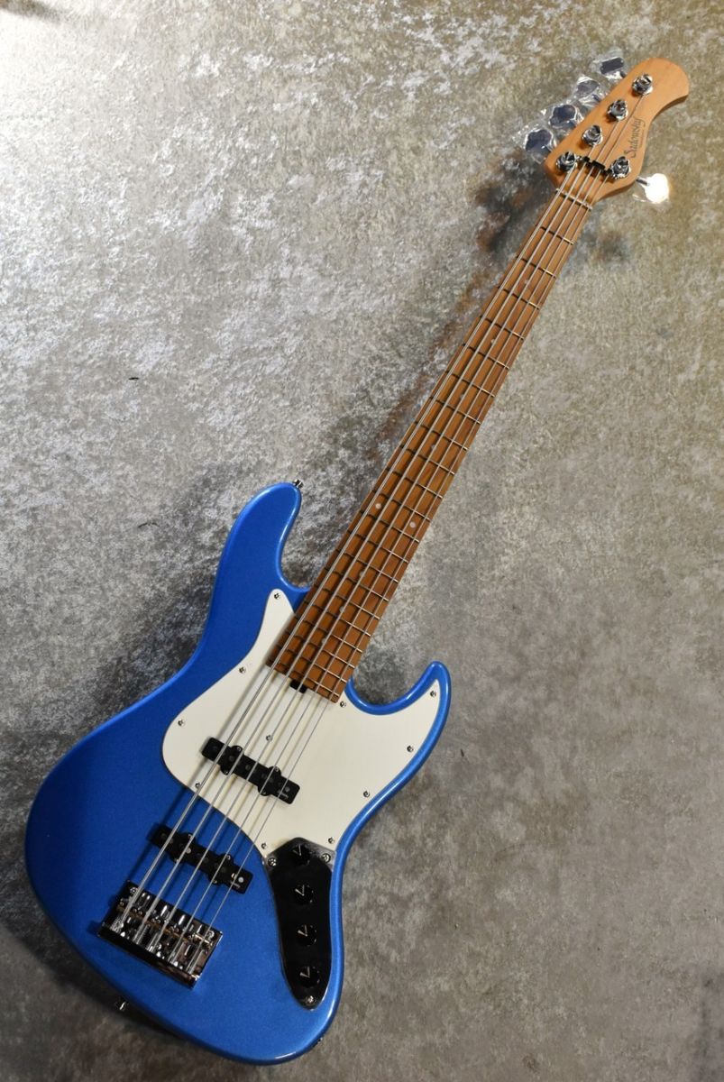 MetroExpress MX21 VJ5 Maple Fingerboard -Ocean Blue Metallic