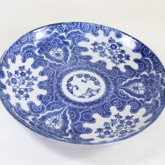 染付印判7寸皿 明治/22㎝ Dish/19c./Japan – 倉日用商店