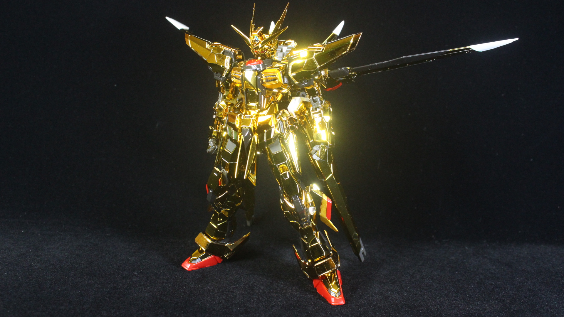 素組の画像あります）RG アカツキガンダム(オオワシ装備) ランナー紹介