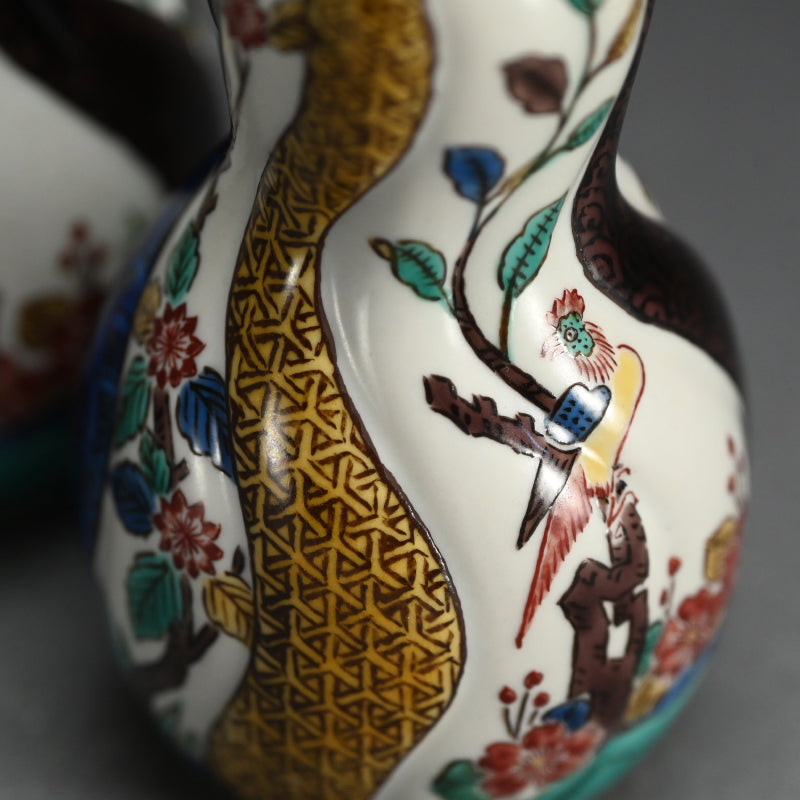 九谷焼徳利ー徳田八十吉 / 二代目徳田八十吉 – Kura Monzen Gallery