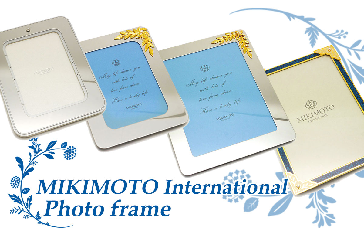 MIKIMOTO International(ミキモト)フォトフレームを入荷しました