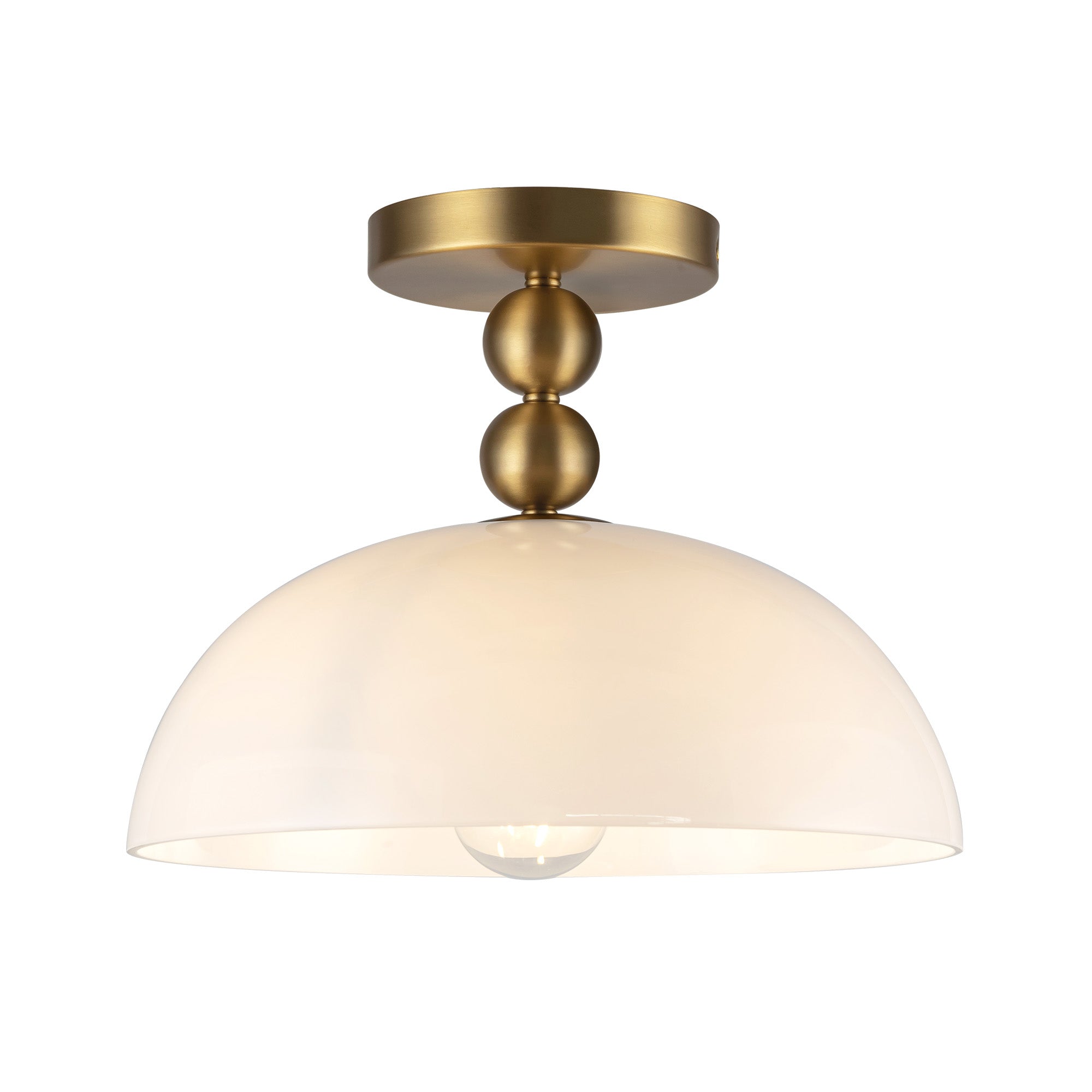 Paisley 12-in Semi-Flush Mount – Kuzco Lighting