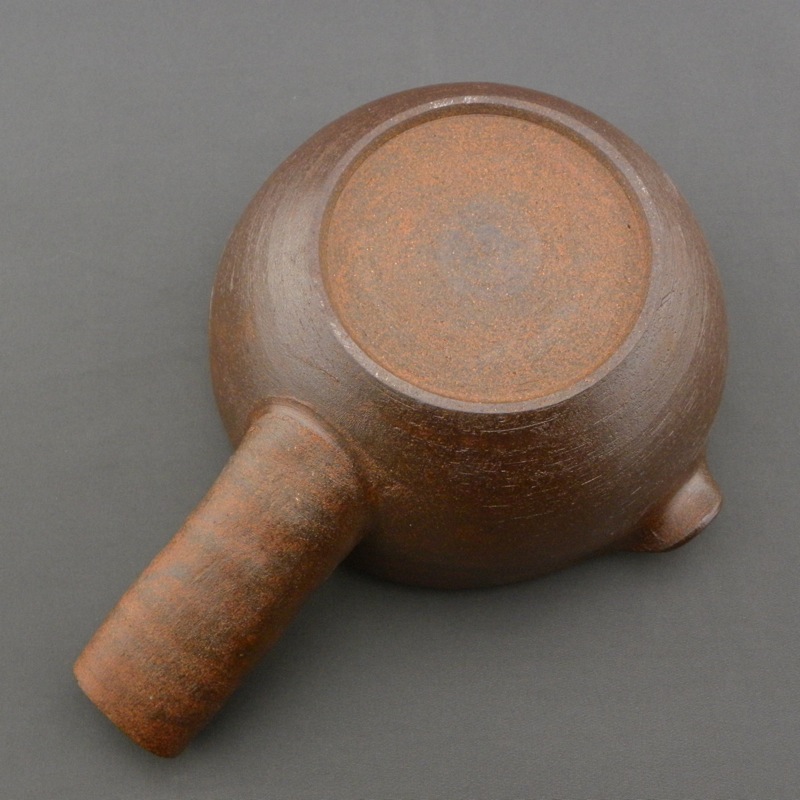 河島浩三作 京焼 横手しぼり出し大急須｜茶器・煎茶道具｜京なごみ