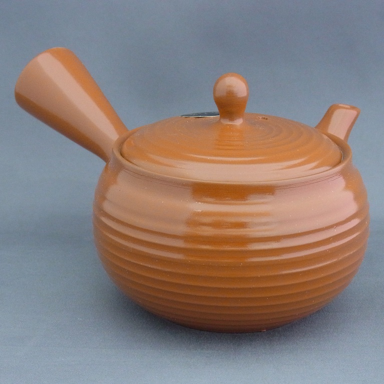 常滑焼 盛山 横手急須(筋引)｜茶器・煎茶道具｜京なごみオンラインショップ