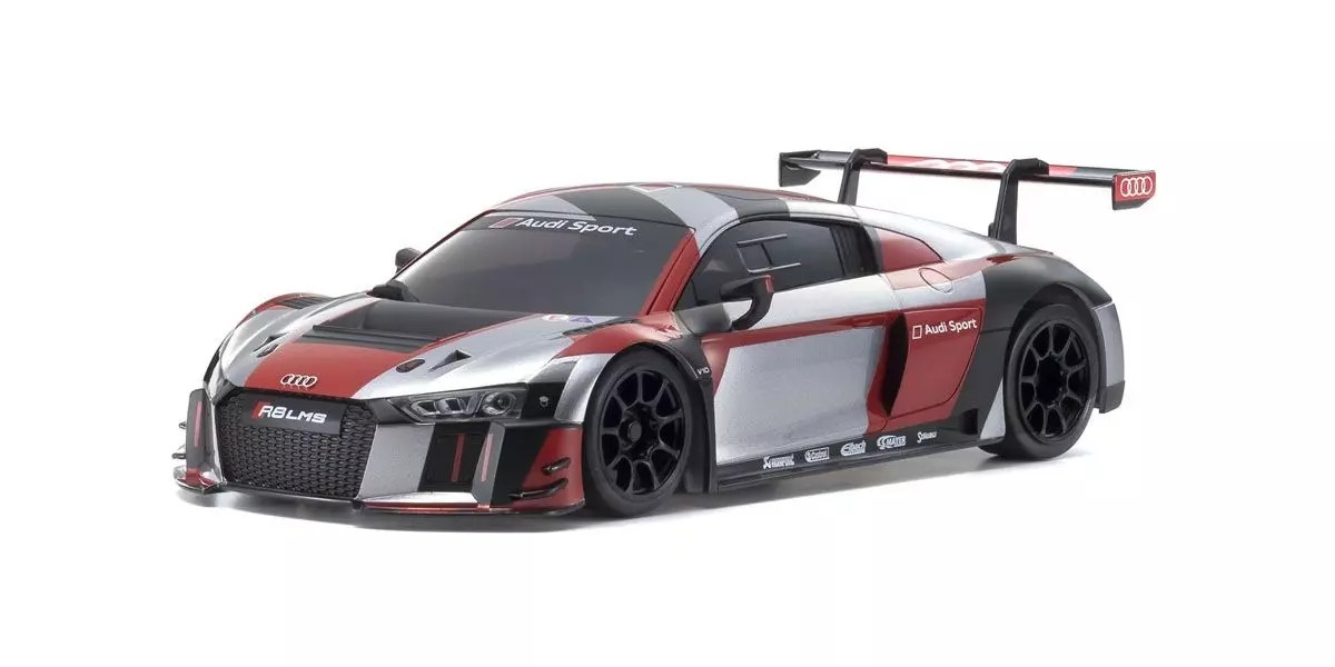 MINI-Z Racer MR-04 RWD readyset Audi R8 LMS 2016 “Gray/Red