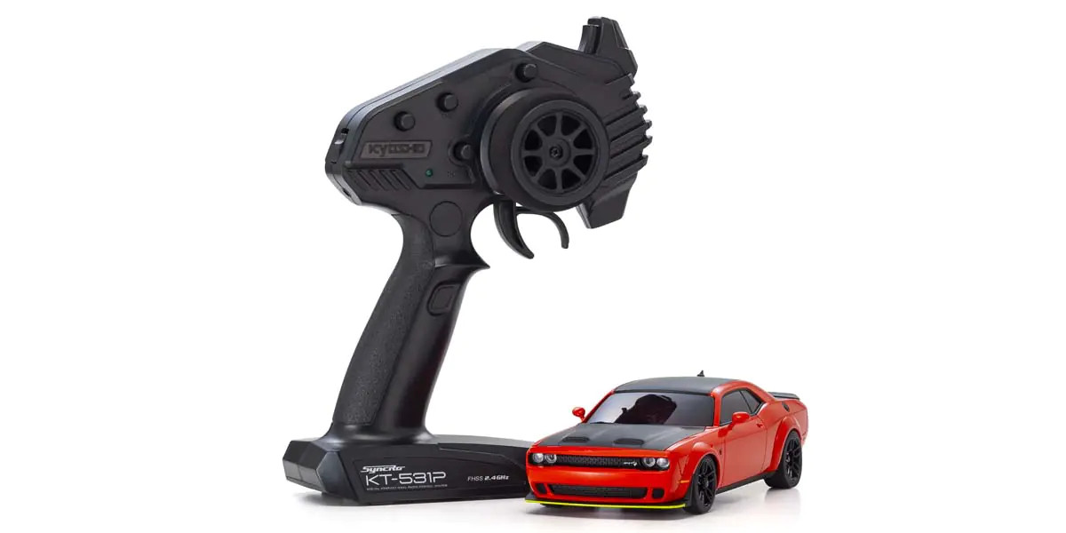 MINI-Z AWD DODGE CHALLENGER SRT HELLCAT REDEYE Tor Red 32621R