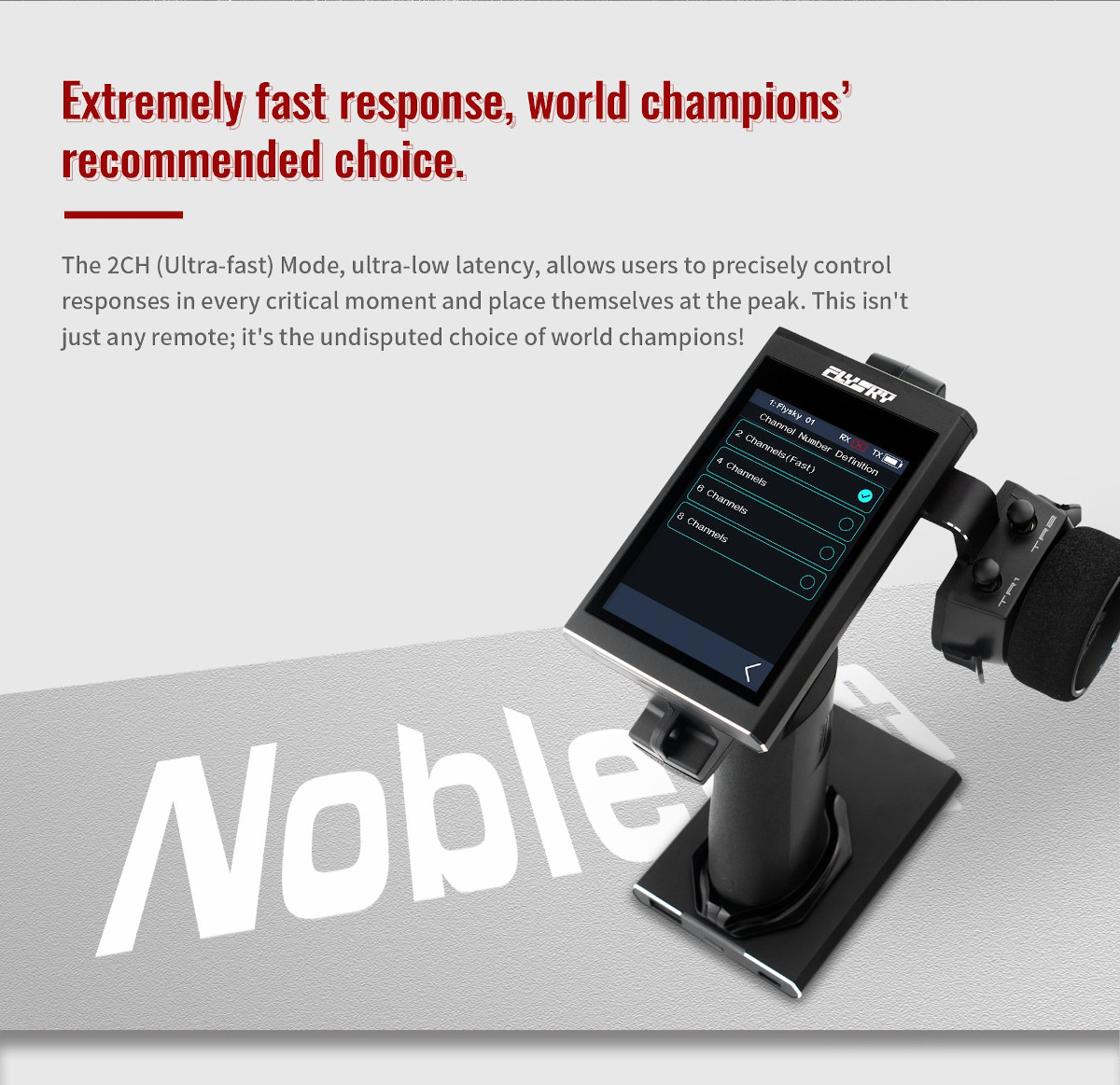 Fly Sky Noble NB4+ w/RM005 Module and Mini-Z Evo RX 82152M2-A