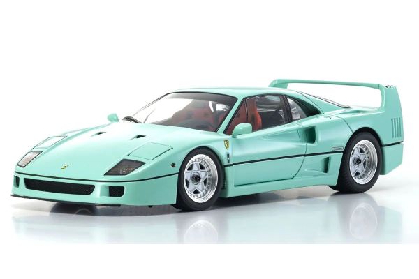 KYOSHO ORIGINAL 1/18scale Ferrari F40 Mint Green 08416MG - KYOSHO RC