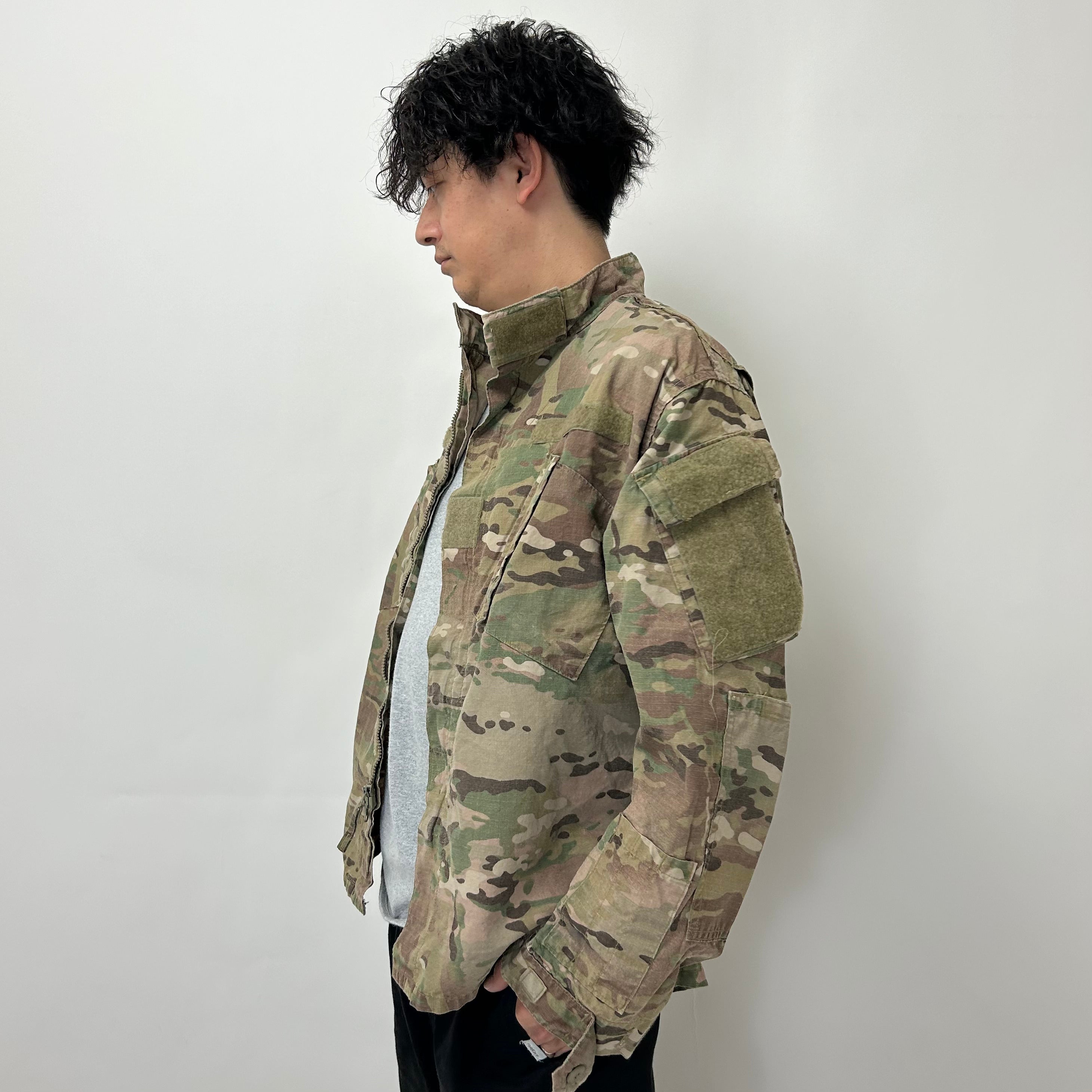 アメリカ軍 U.S.ARMY マルチカム リップストップ コンバットジャケット