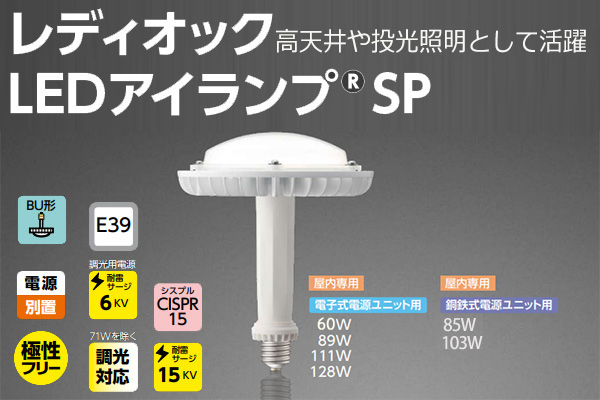LDRS89N-H-E39/HB || LEDランプ 岩崎電気 レディオックLEDアイランプSP