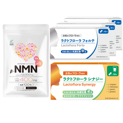 スターターセット (NMN×1＋シナジーx1＋フォルテx3) – Lactoshop