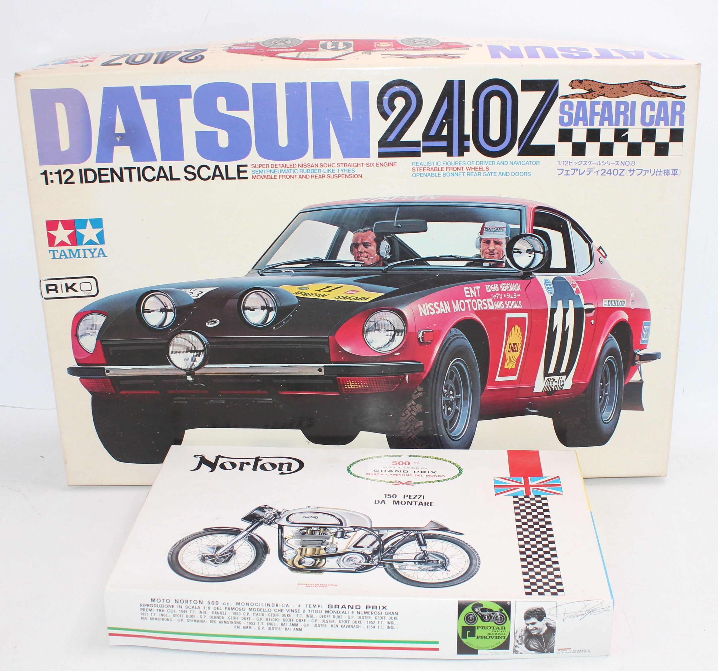Lot 1439 - Tamiya 1/12 scale Datsun 240Z Safari Car