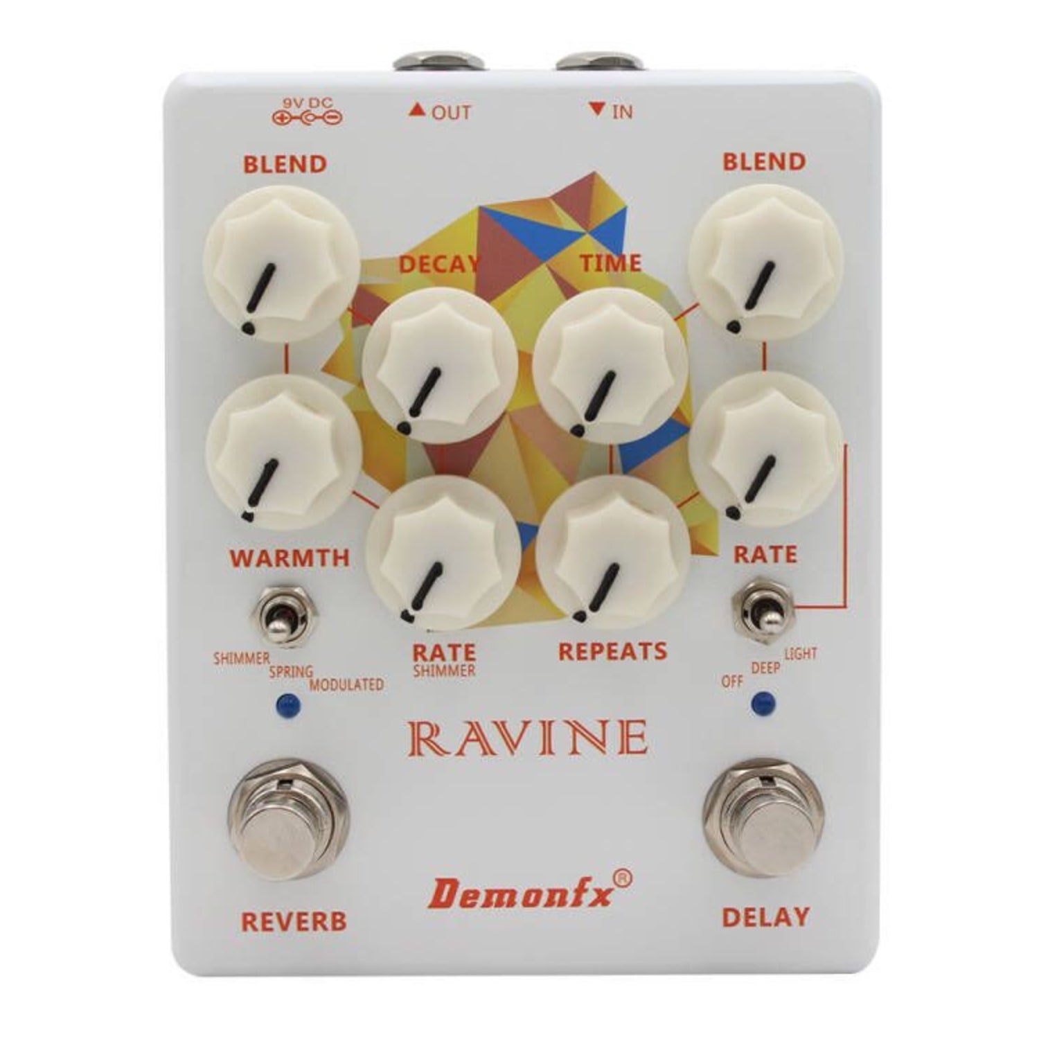 RAVINE -INSPIRADO KEELEY CAVERNS DELAY REVERB V2 – LAAK MUSIC STORE