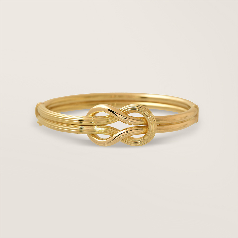 Hercules knot ring, small, in 18k gold - LALAoUNIS®