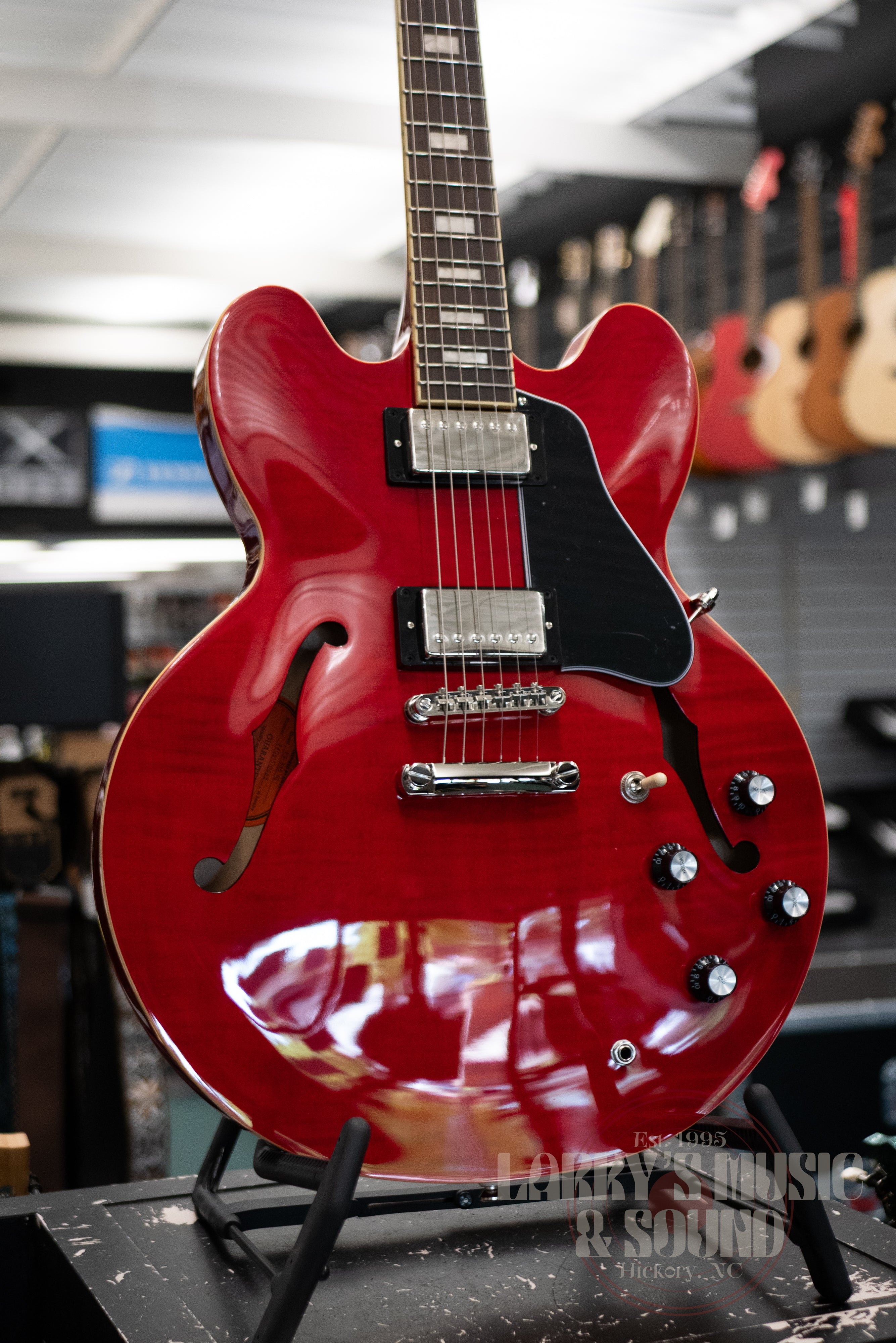 Epiphone ES-335 Figured - Cherry – Larry's Music & Sound