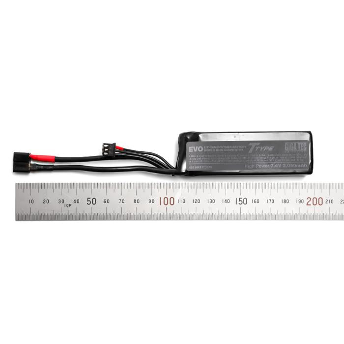 GIGA TEC(ギガテック)EVOリポバッテリー 7.4V/2050mAh ミニバッテリーS