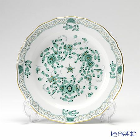 マイセン（Meissen） インドの華 グリーン 343310／00501 プレート