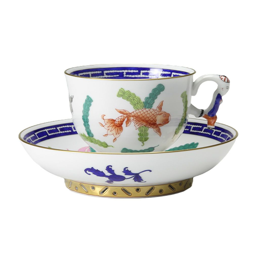 ヘレンド (HEREND) シノワズリ（中国趣味）ポワッソン 03364-0-21