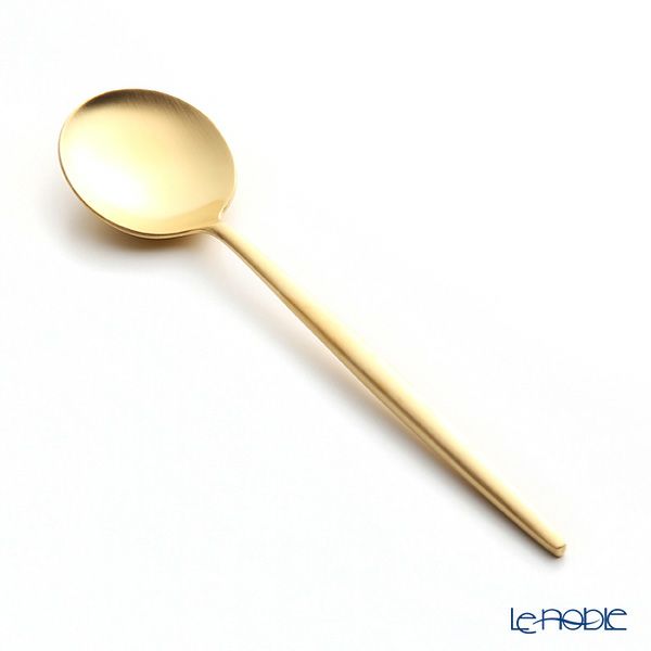 クチポール ムーン MOON MATT GOLD ゴールド デザートスプーン 17cm