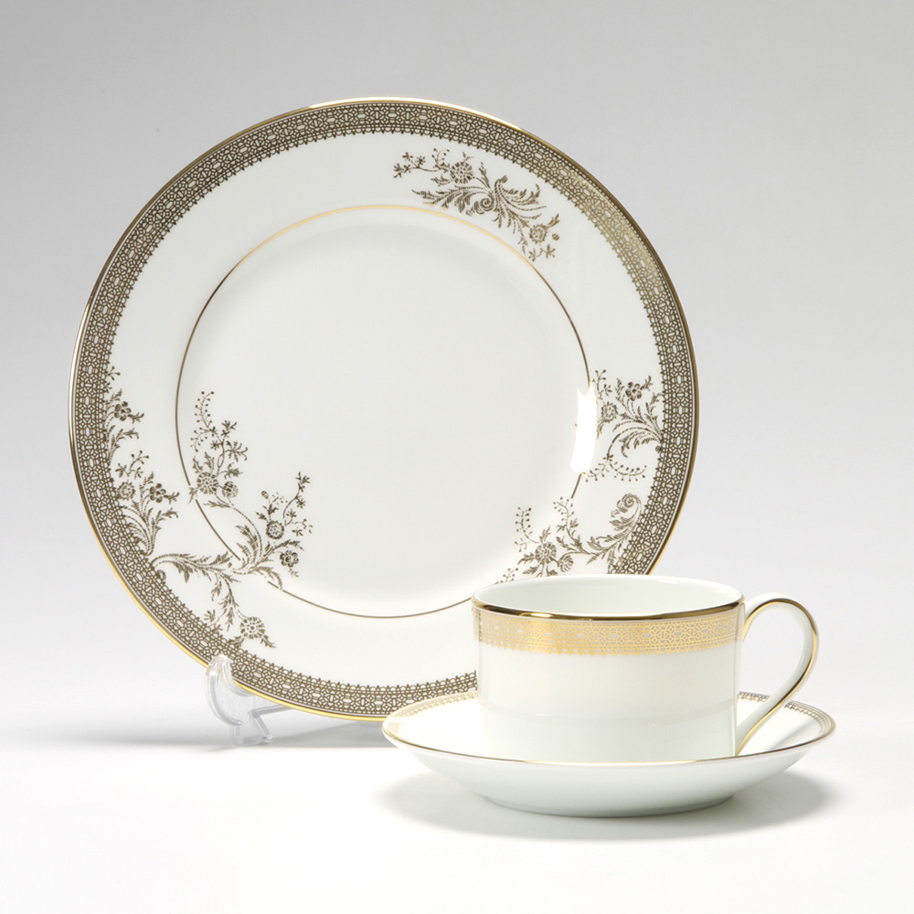ウェッジウッド（Wedgwood） ルネッサンスゴールド トリオセット