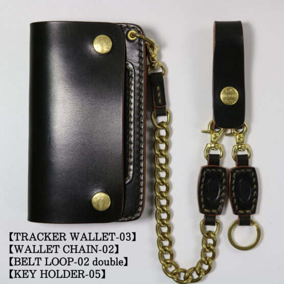 TRUCKER WALLET-03】 | LEATHERWORKSBROTHER
