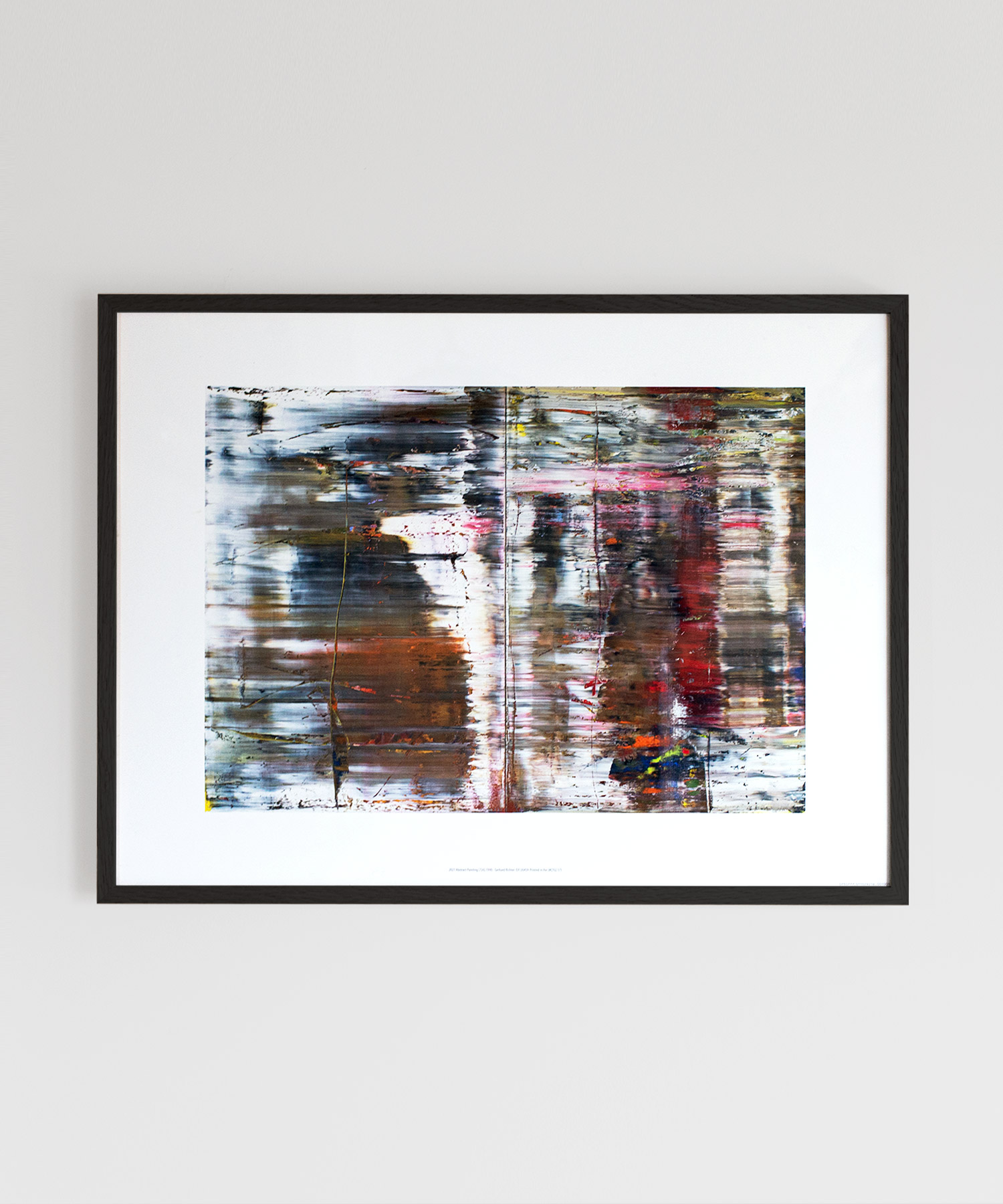 Abstract Painting 726 – ゲルハルト・リヒター - LEBENSFARBE